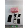 Image 1 : (2) Apple iPods, iPhone 4S, 5S, Samsung Smartphone and Plastic Container - As Is