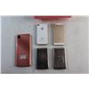 Image 5 : (2) Apple iPods, iPhone 4S, 5S, Samsung Smartphone and Plastic Container - As Is