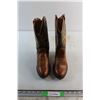 Image 4 : Leather Cowboy Boots - Size 7