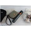 Image 3 : Vans Shoulder Bag, Coin Bag, Flashlight and Assorted Jewelry