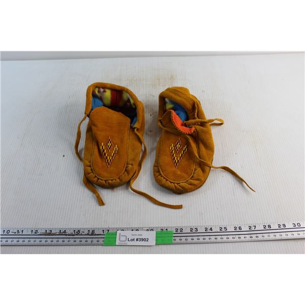 Indigenous Suede Moccasins