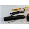 Image 12 : Celestron Refractor Optical Tube, iPhone 6, Box Cutters, WestJet Headphones, Guasha and Assorted Ite