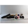 Image 1 : Celestron Refractor Optical Tube, iPhone 6, Box Cutters, WestJet Headphones, Guasha and Assorted Ite