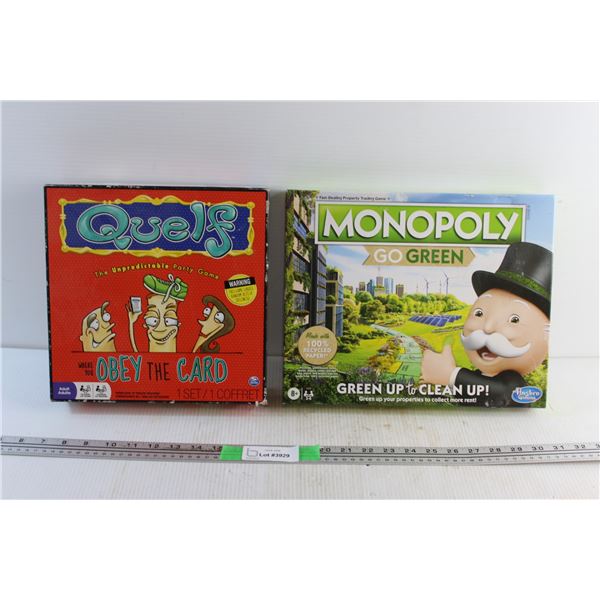 Quels and Monopoly Go Green Games