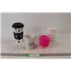 Image 1 : (3) Cups, Jar