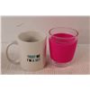Image 3 : (3) Cups, Jar