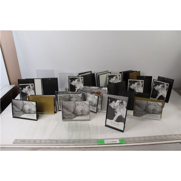 Assorted Standing Picture Frames