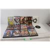 (14) DVD Movies - San Andreas, Ready Player One, Hell On Wheels, etc.