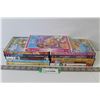 (11) DVDs - Barbie - The Ugly Duckling - Norn of The North - Casper - Monster High
