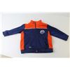 Image 5 : Men's Safety Netted Top (Size Lg) - Oilers Zippered Sweatshirt (Size 12m)