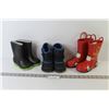 (3) Pair of Kids Boots (sizes 6-7)