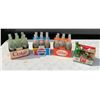 Image 1 : VINTAGE SODA BOTTLES AND VINTAGE SIX PACK CARRIERS