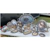 Image 1 : SILVER PLATE PLATTERS, DISHES, SETS; LOT