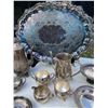 Image 3 : SILVER PLATE PLATTERS, DISHES, SETS; LOT
