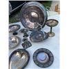 Image 4 : SILVER PLATE PLATTERS, DISHES, SETS; LOT