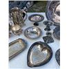 Image 5 : SILVER PLATE PLATTERS, DISHES, SETS; LOT