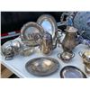 Image 6 : SILVER PLATE PLATTERS, DISHES, SETS; LOT