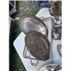 Image 8 : SILVER PLATE PLATTERS, DISHES, SETS; LOT