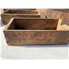 Image 9 : VINTAGE WOODEN WALL PHONE BOXES AND CHEESE BOXES