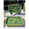 Image 3 : LOVELY METAL TRAYS, LOT