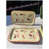 Image 4 : LOVELY METAL TRAYS, LOT