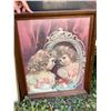 Image 7 : VINTAGE VICTORIAN ERA ART IN LOVELY FRAMES