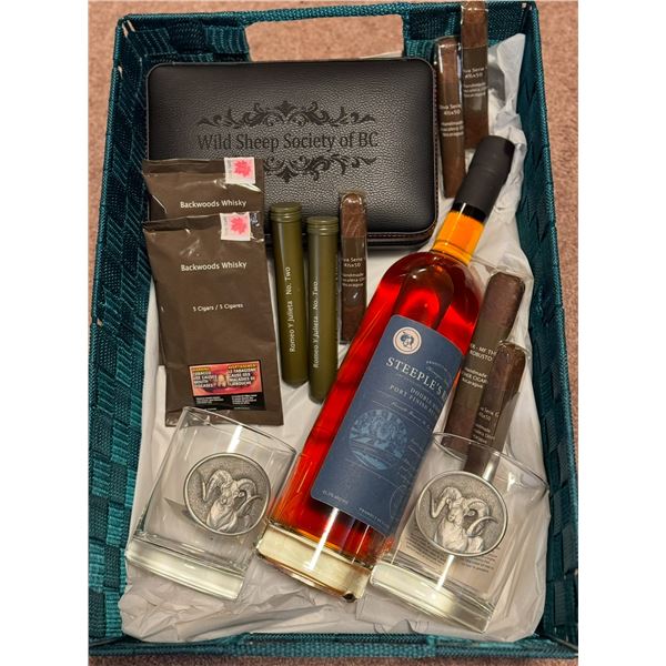 Wild Sheep Whiskey Basket