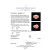 Image 5 : 5.68 ctw Pink Coral and Diamond Ring - 14KT Rose Gold