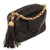 Image 2 : Chanel Black Leather CC Camera Shoulder Bag