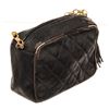 Image 3 : Chanel Black Leather CC Camera Shoulder Bag