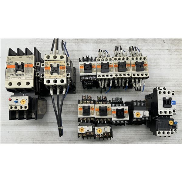 Lot of Misc. Fuji Contactors as Pictured