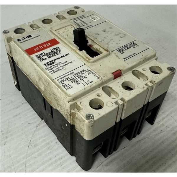 Eaton #HFD3090BP10 Industrial Circuit Breaker