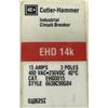 Image 9 : (4) Eaton/Cutler-Hammer #EHD3015 Industrial Circuit Breaker