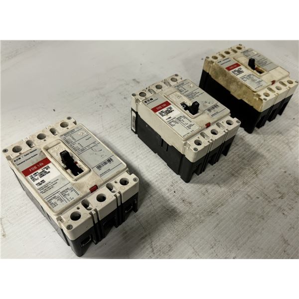 Lot of Misc. Eaton/Cutler-Hammer Industrial Circuit Breakers