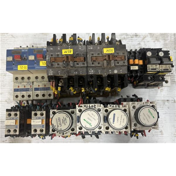 Lot of Misc. Telemecanique Circuit Breakers