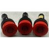 Image 2 : (3) Idec #HW1E-LV Red Emergency Stop Twist Reset Buttons