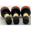 Image 3 : (3) Idec #HW1E-LV Red Emergency Stop Twist Reset Buttons