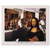 Image 1 : Nelson De La Nuez "Bus Ride to the Louvre" Limited Edition Offset Lithograph on Paper