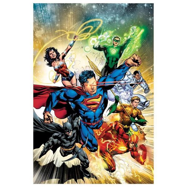 DC Comics "Justice League #2" Limited Edition Giclee on Canvas
