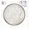 Image 1 : 1878-CC $1 Morgan Silver Dollar Coin