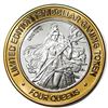 Image 2 : .999 Silver Four Queens Casino Hotel Las Vegas $10 Limited Edition Gaming Token