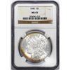 Image 1 : 1888 $1 Morgan Silver Dollar Coin NGC MS65 Amazing Toning
