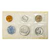 Image 1 : 1962 (5) Coin Proof Set in Cellophane
