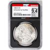 Image 1 : 1883-O $1 Morgan Silver Dollar Coin NGCX Mint State 9.4 VaultBox Unvaulted