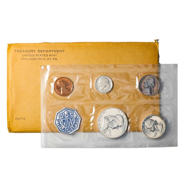 1962 (5) Coin Proof Set in Envelope