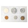 Image 2 : 1962 (5) Coin Proof Set in Cellophane