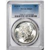 Image 1 : 1925-S $1 Peace Silver Dollar Coin PCGS MS63