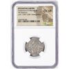 Image 1 : Byzantine Emp 1294-1320 c.AD Andronicus II & Michael IX AR Basillicon Coin NGC Ch VF