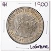 Image 1 : 1900 $1 Lafayette Commemorative Silver Dollar Coin