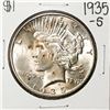 1935-S $1 Peace Silver Dollar Coin